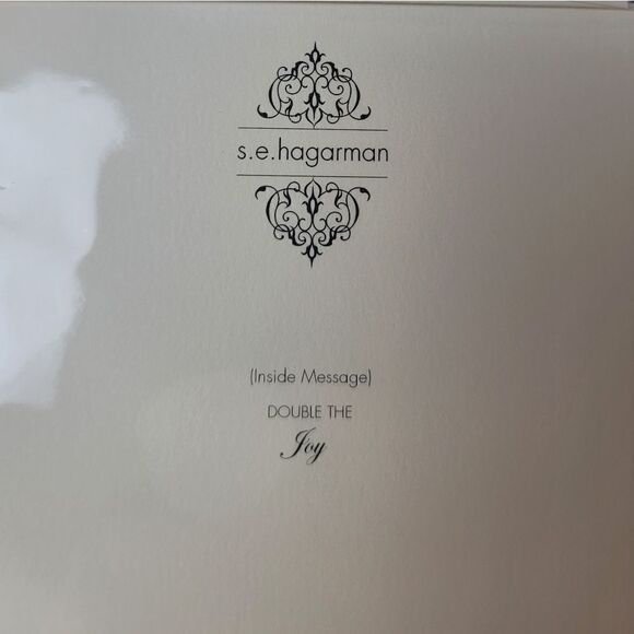 NEW: S.E. HAGARMAN Bundle Of 3 Baby Shower Cards - Picture 3 of 3